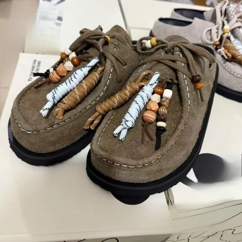 Men'S Accessories Leather - Women Men Clogs Cow Suede Leather