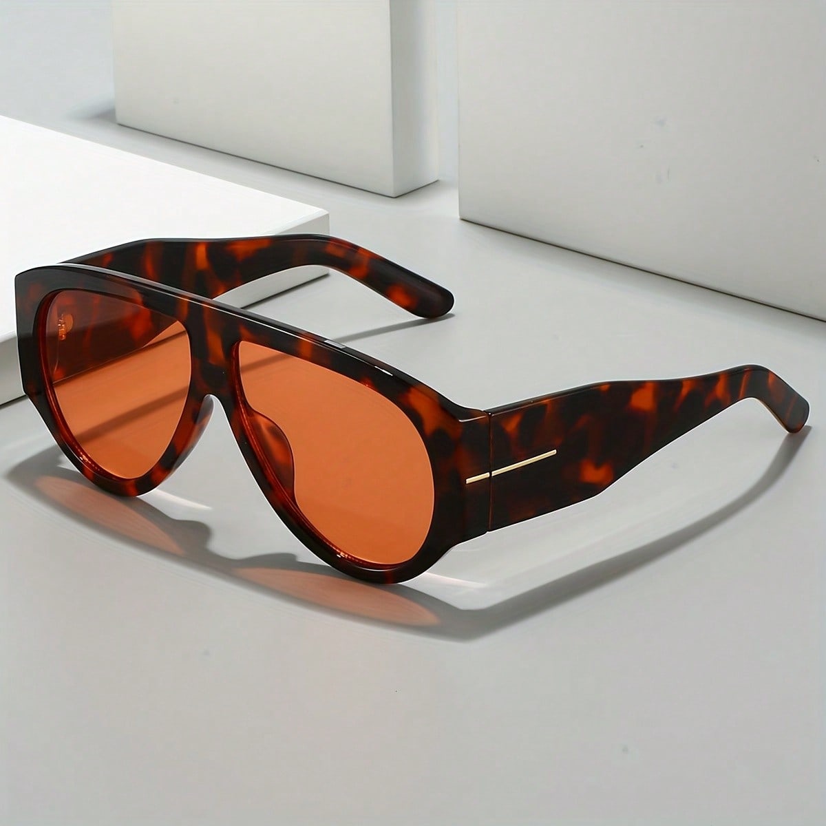 Men Accessories Style - Vintage Glasses - Vintage Brown Frame,