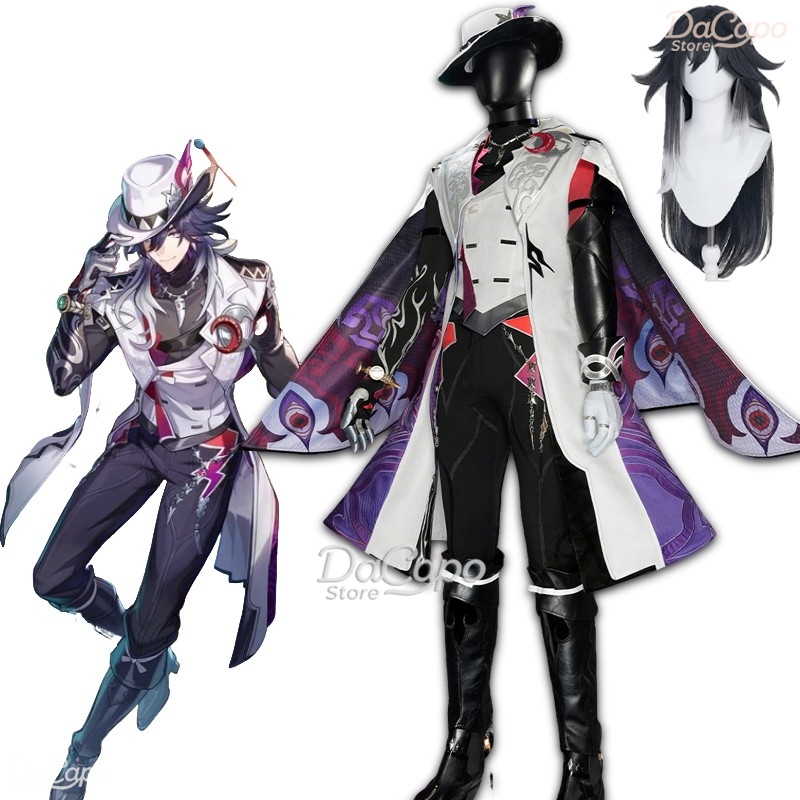 Men Accessories Set - Hsr Honkai Star Rail Ashveil Cosplay