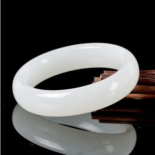 Genuine Natural White Jade Ban - Men Accessories Style avis et prix