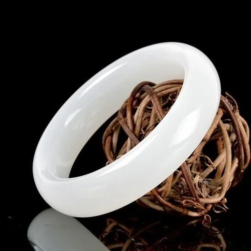 Genuine Natural White Jade Ban - Men Accessories Style avis et prix