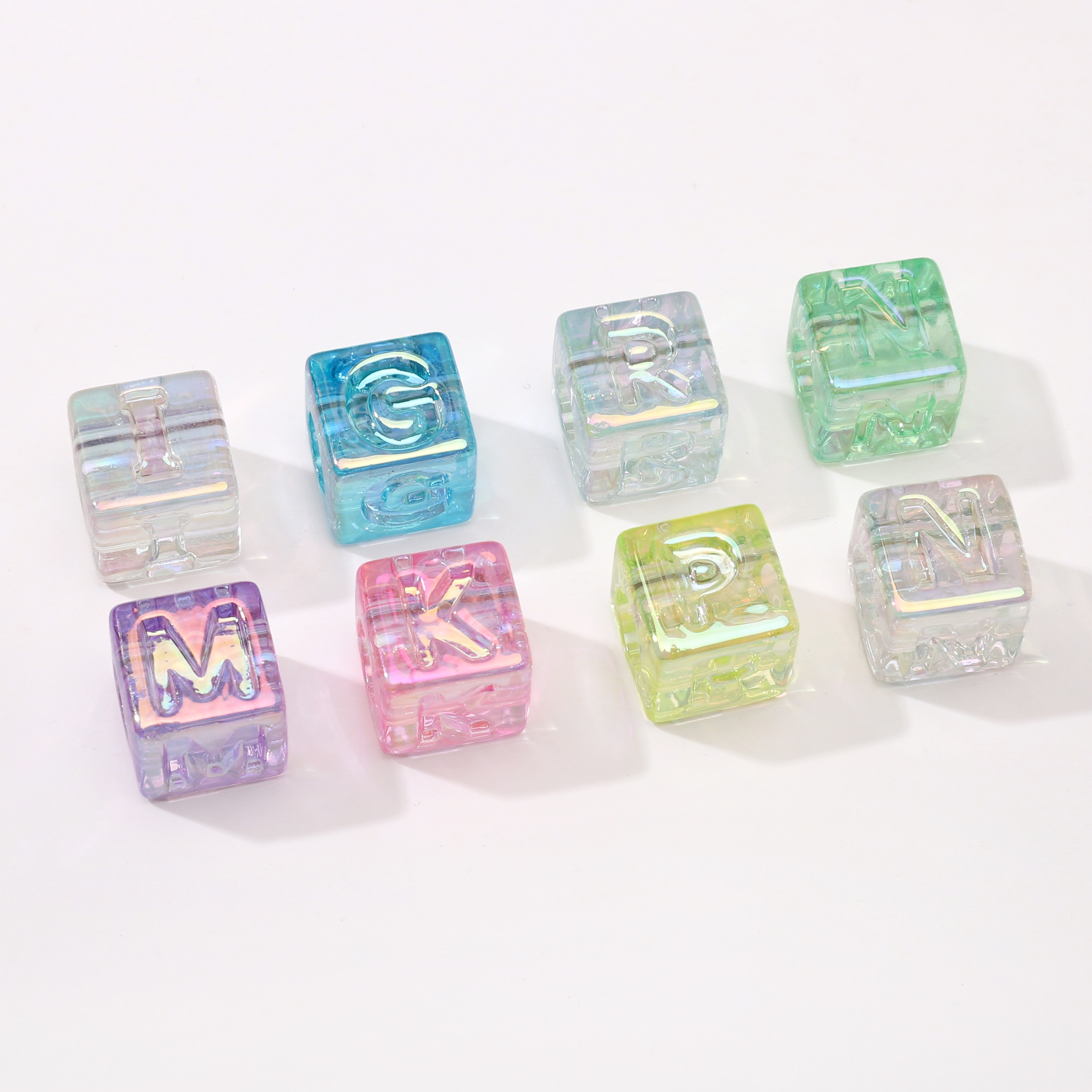 10Pcs beading Colorful Clear L - Men Accessories Bracelet avis et prix