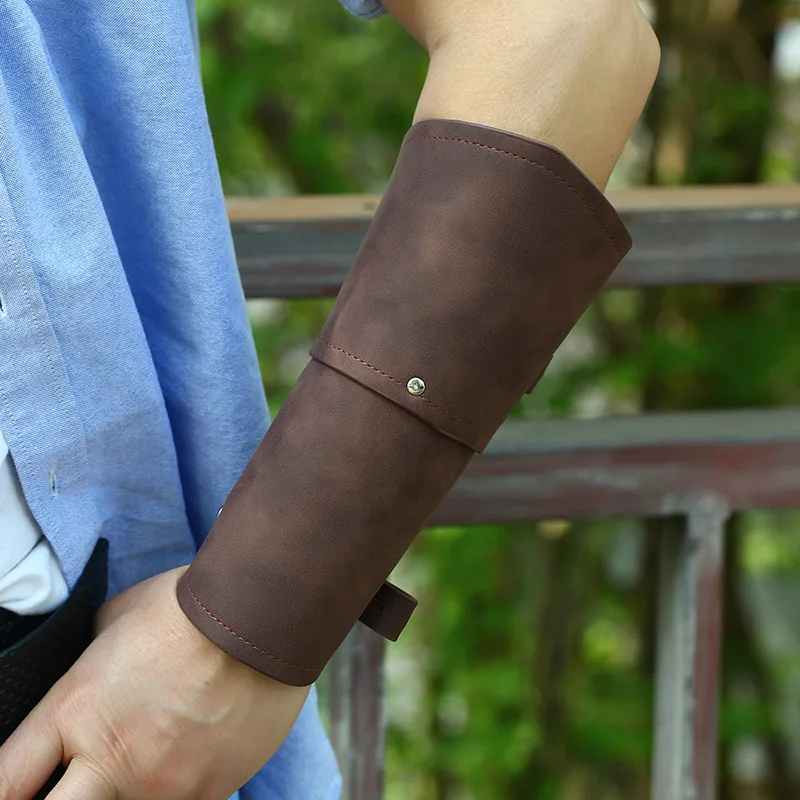 Medieval Armor Gloves Wide Cuf - Men Accessories Bracelet avis et prix