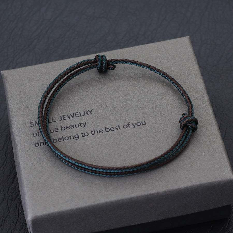 Unique Men Bracelet String Mot - Men Accessories Bracelet avis et prix