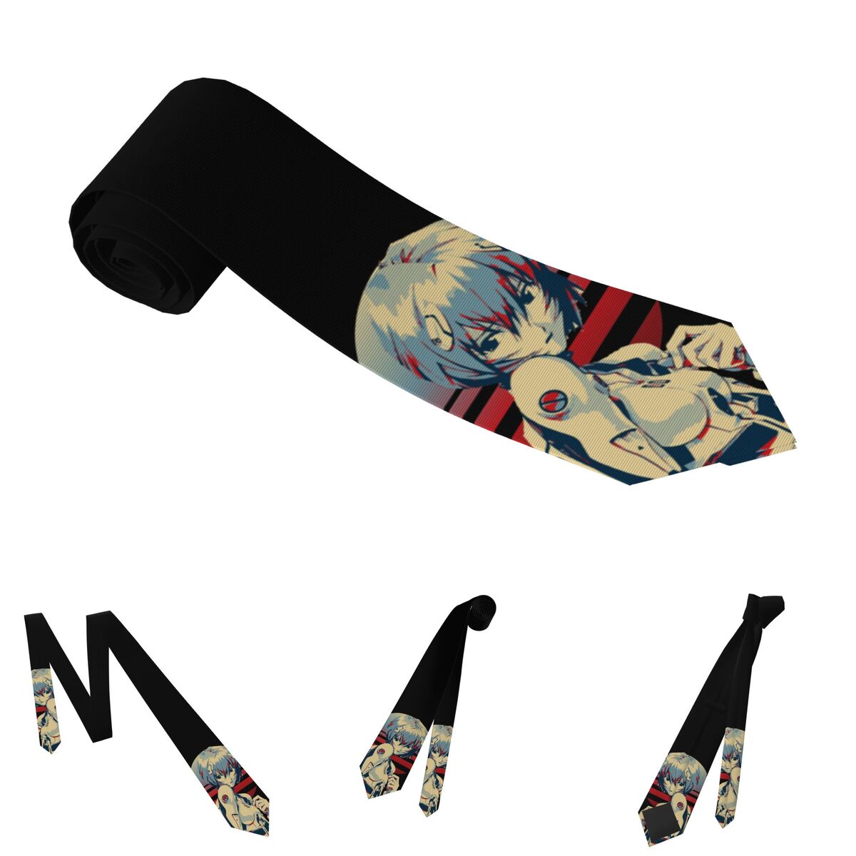 Rei Ayanami Classic Neckties U - Men'S Accessories Office avis et prix