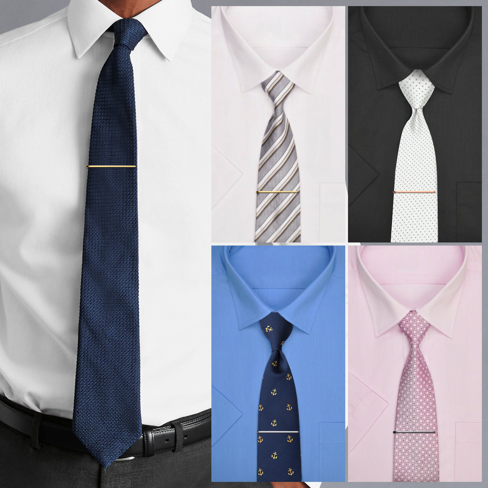 HAWSON Tie Clips for Men 4Pcs  - Cufflink Box Set avis et prix