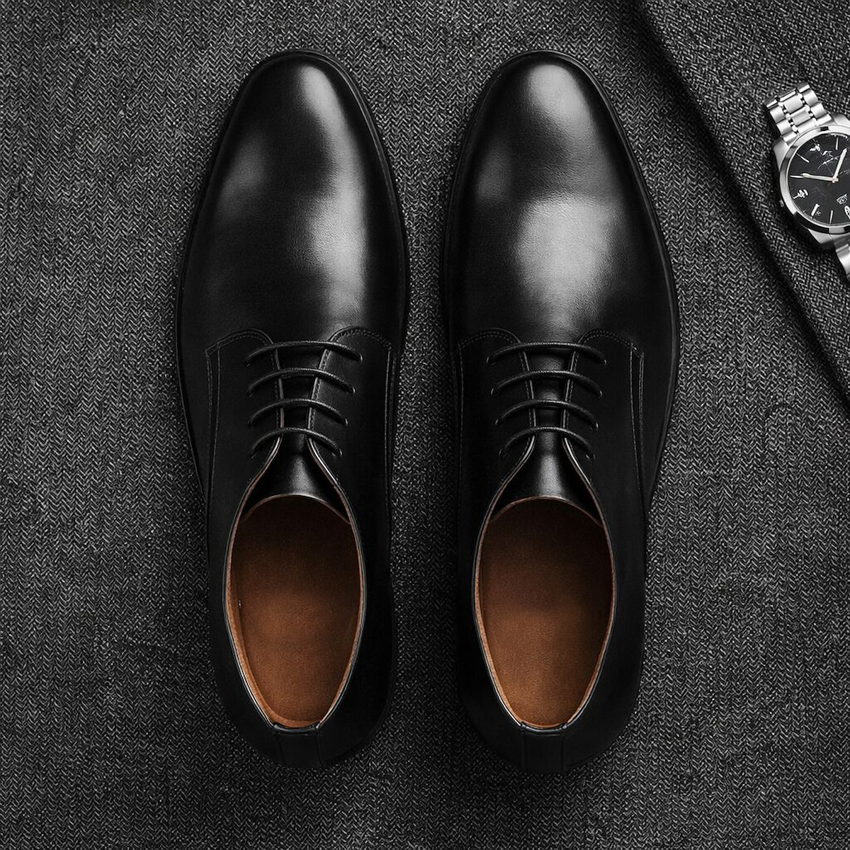 Men's Calf Leather Western Ank - Men'S Accessories Leather avis et prix