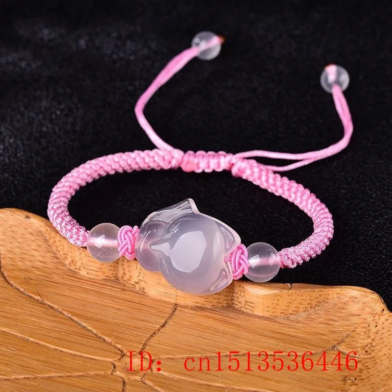 Chinese Natural Pink Agate Cha - Men Accessories Bracelet avis et prix