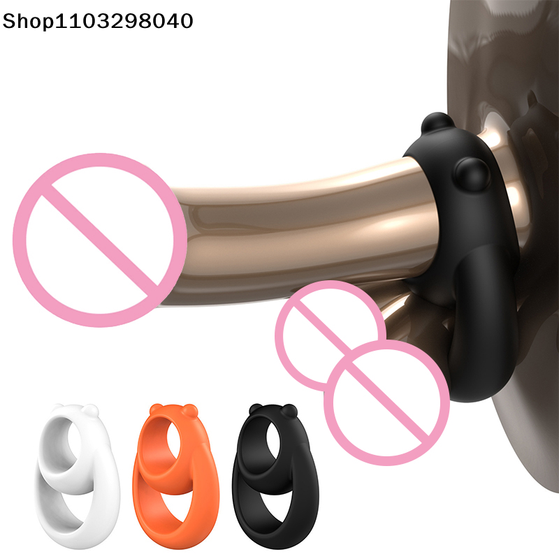 Silicone Penis Ring Bear Cock  - Men Accessories Ring avis et prix