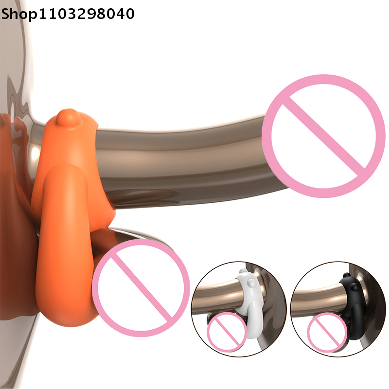 Silicone Penis Ring Bear Cock  - Men Accessories Ring avis et prix