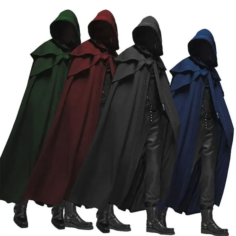 Medieval Vintage Hooded Black  - Men Accessories Style avis et prix