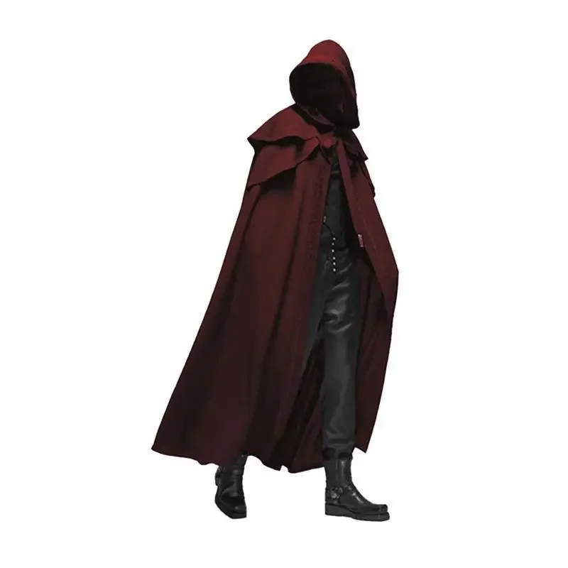 Medieval Vintage Hooded Black  - Men Accessories Style avis et prix