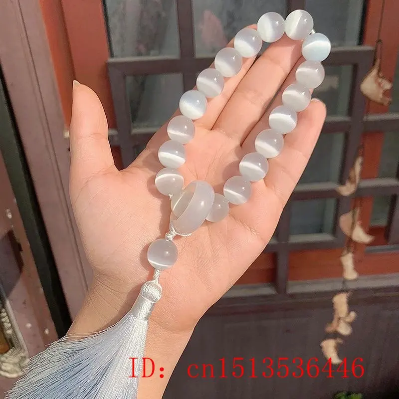 Cat 's-eye Stone 12mm Beads Lo - Bead Bracelet Men avis et prix