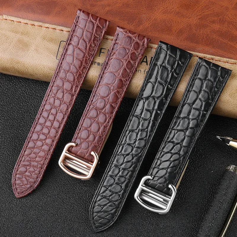 Crocodile Watchband 16 18 20 2 - Men'S Accessories London avis et prix