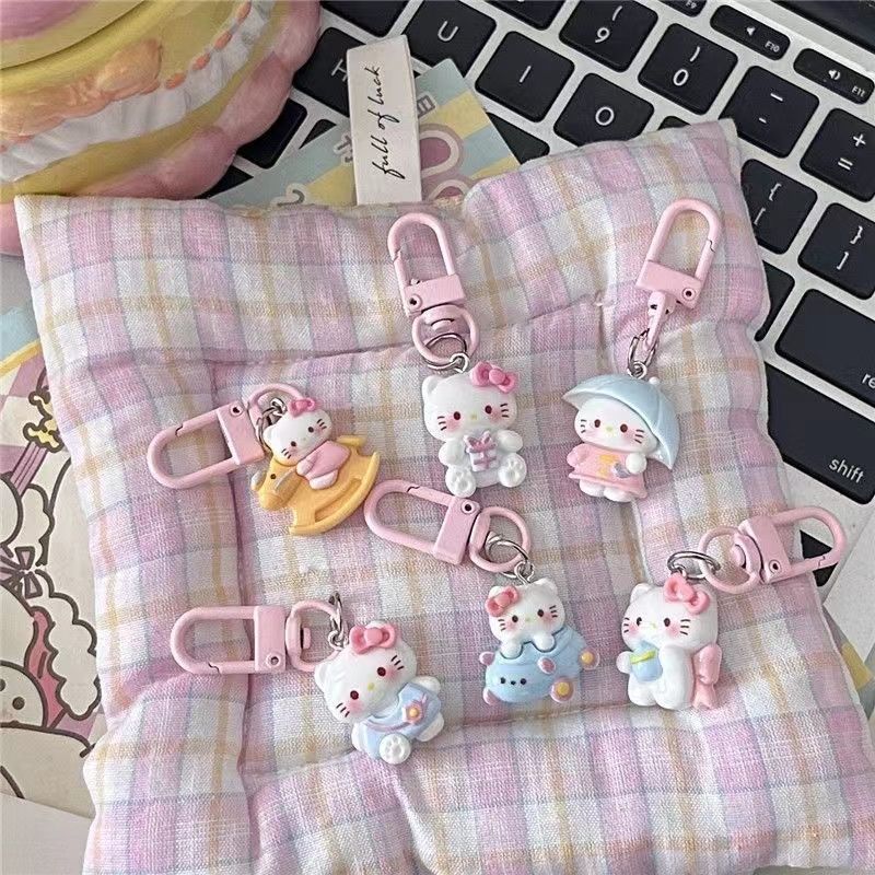 Pink Hello Kitty Keychain Cute - Men Keychain Accessories avis et prix