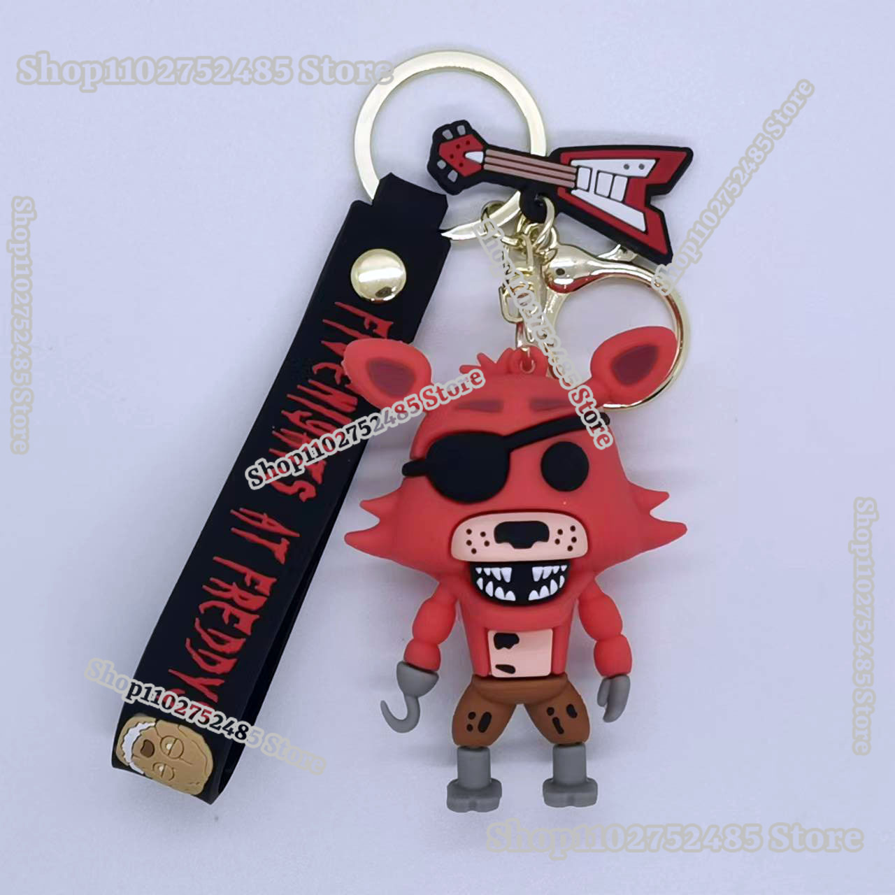 5pcs Cartoon Anime FNAF Figure - Men Accessories Ring avis et prix