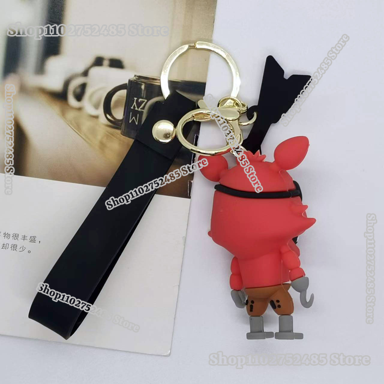 5pcs Cartoon Anime FNAF Figure - Men Accessories Ring avis et prix