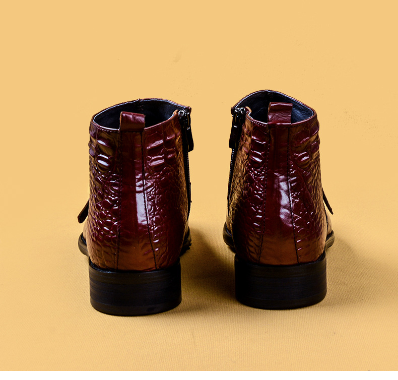 Mens Genuine Leather Crocodile - Men'S Accessories Leather avis et prix