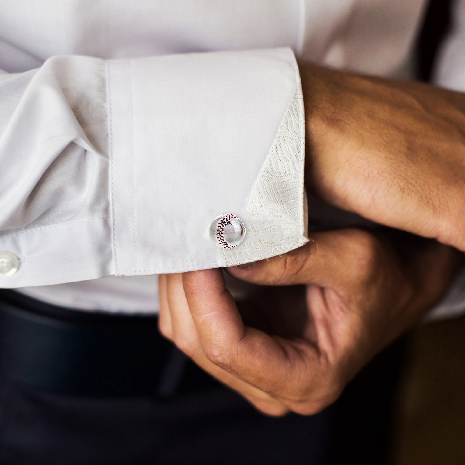 1Pair Baseball Glove Cufflinks - Men'S Accessories Coach avis et prix