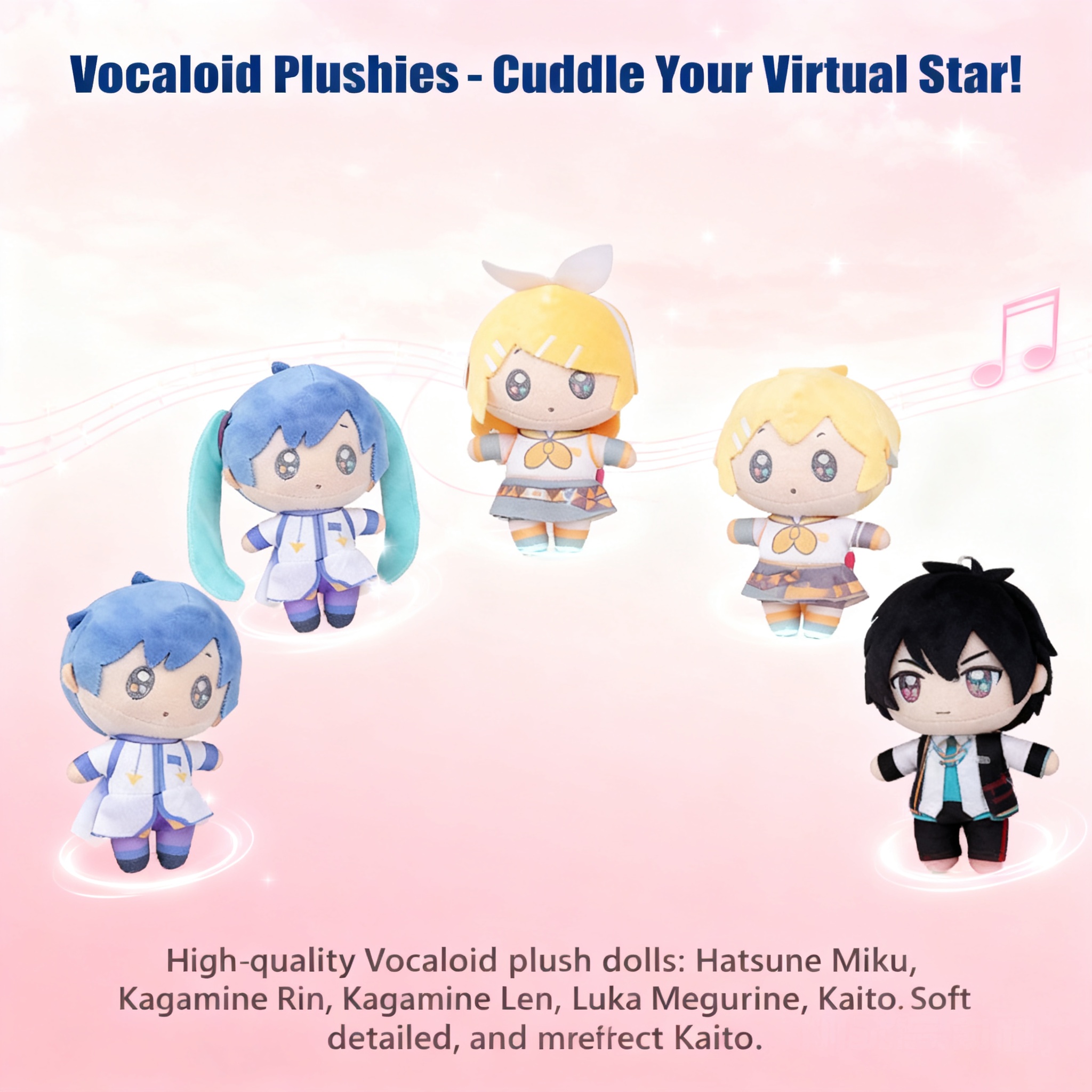 Hatsune Miku Anime Cartoon Plu - Men Keychain Accessories avis et prix