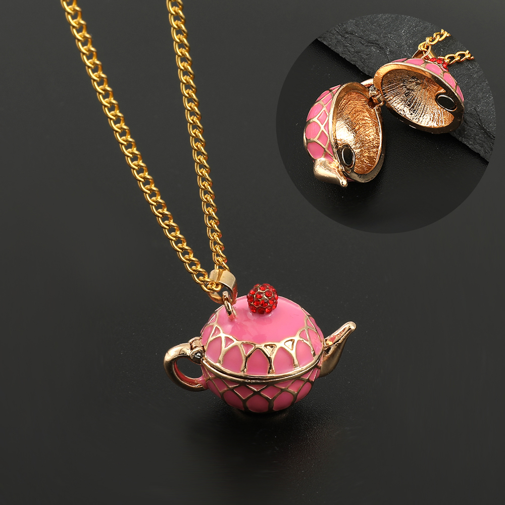 Creative Vintage Teapot Locket - Men Accessories Locket avis et prix