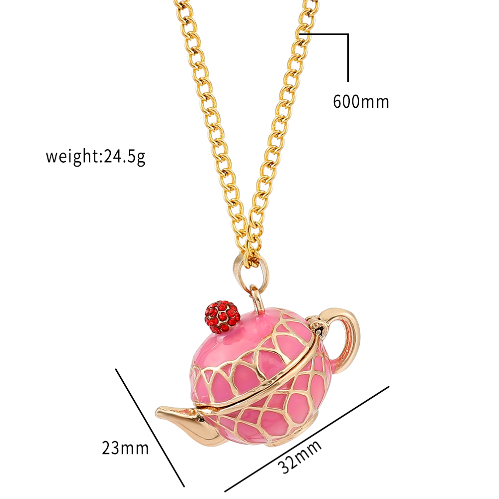 Creative Vintage Teapot Locket - Men Accessories Locket avis et prix