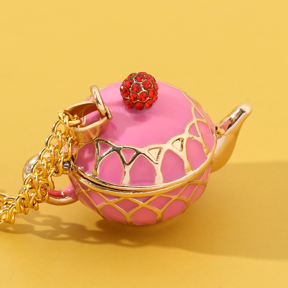 Creative Vintage Teapot Locket - Men Accessories Locket avis et prix
