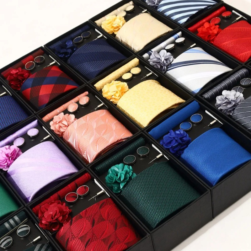 Luxury and Fashionable Men's T - Cufflink Box Set avis et prix