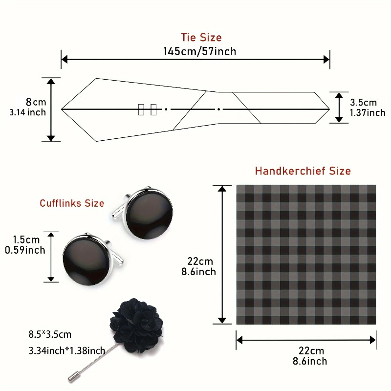 Luxury and Fashionable Men's T - Cufflink Box Set avis et prix