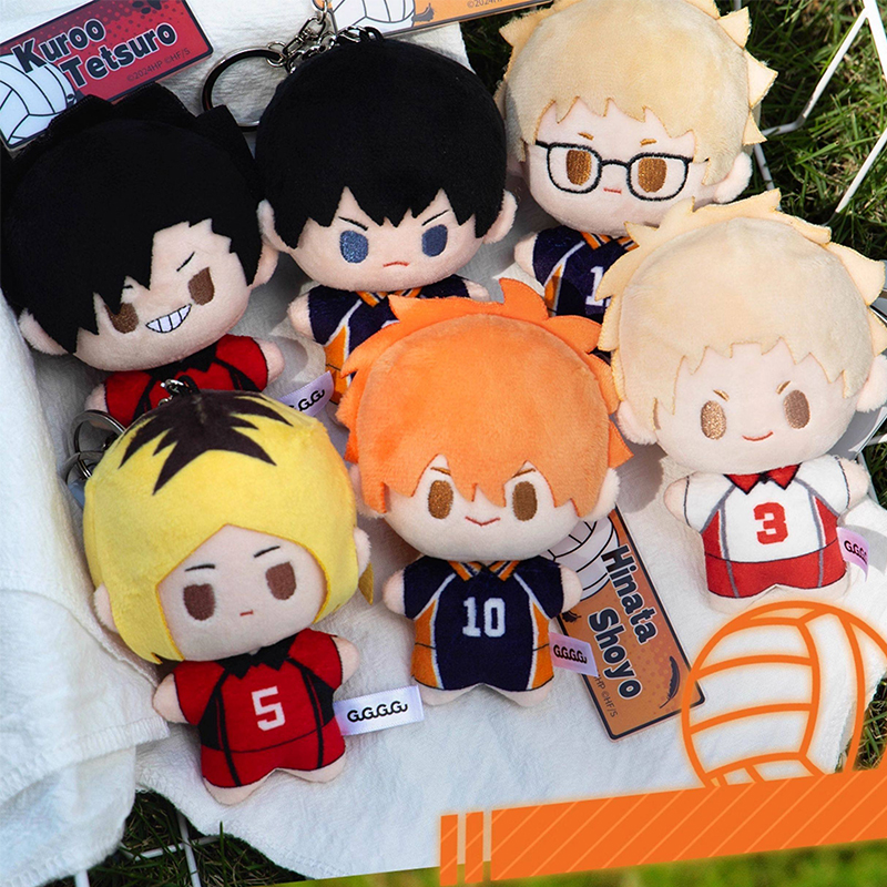 Anime Haikyu!! Plush Doll Keyc - Men Keychain Accessories avis et prix