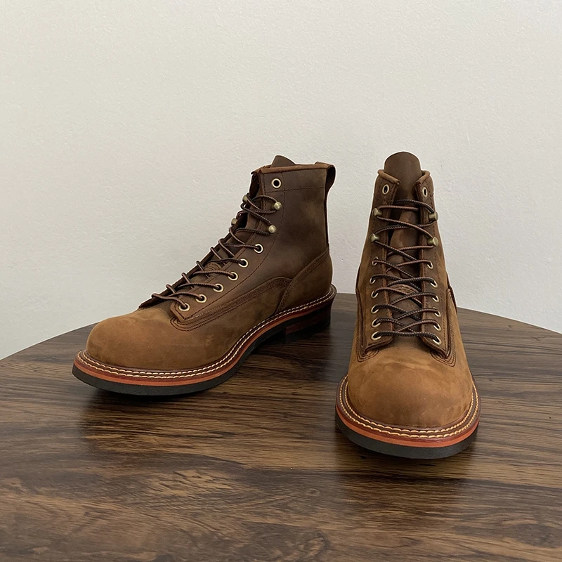 Vintage British Men Ankle Boot - Men'S Accessories Leather avis et prix