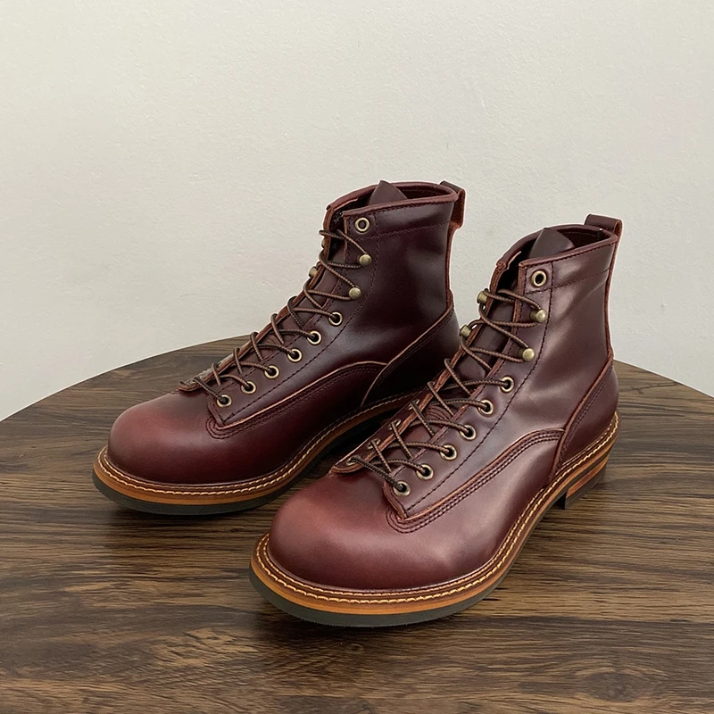 Vintage British Men Ankle Boot - Men'S Accessories Leather avis et prix