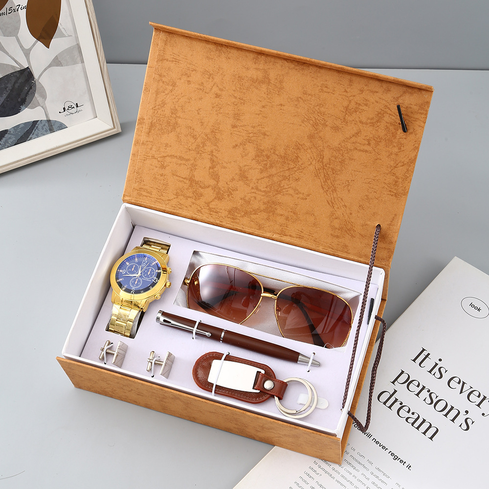 New Watch Men's Gift Set with  - Cufflink Box Set avis et prix