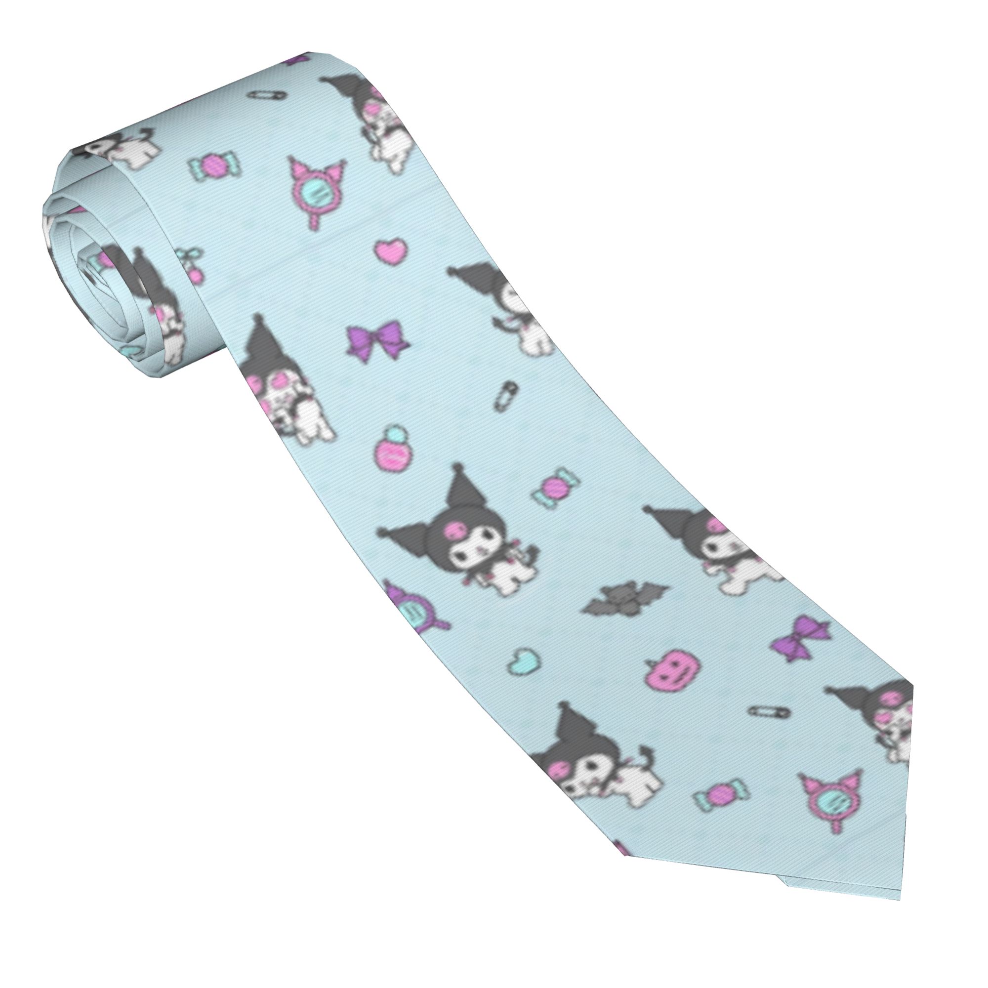 Kawaii Kuromi  Men Necktie Sli - Men'S Accessories Office avis et prix