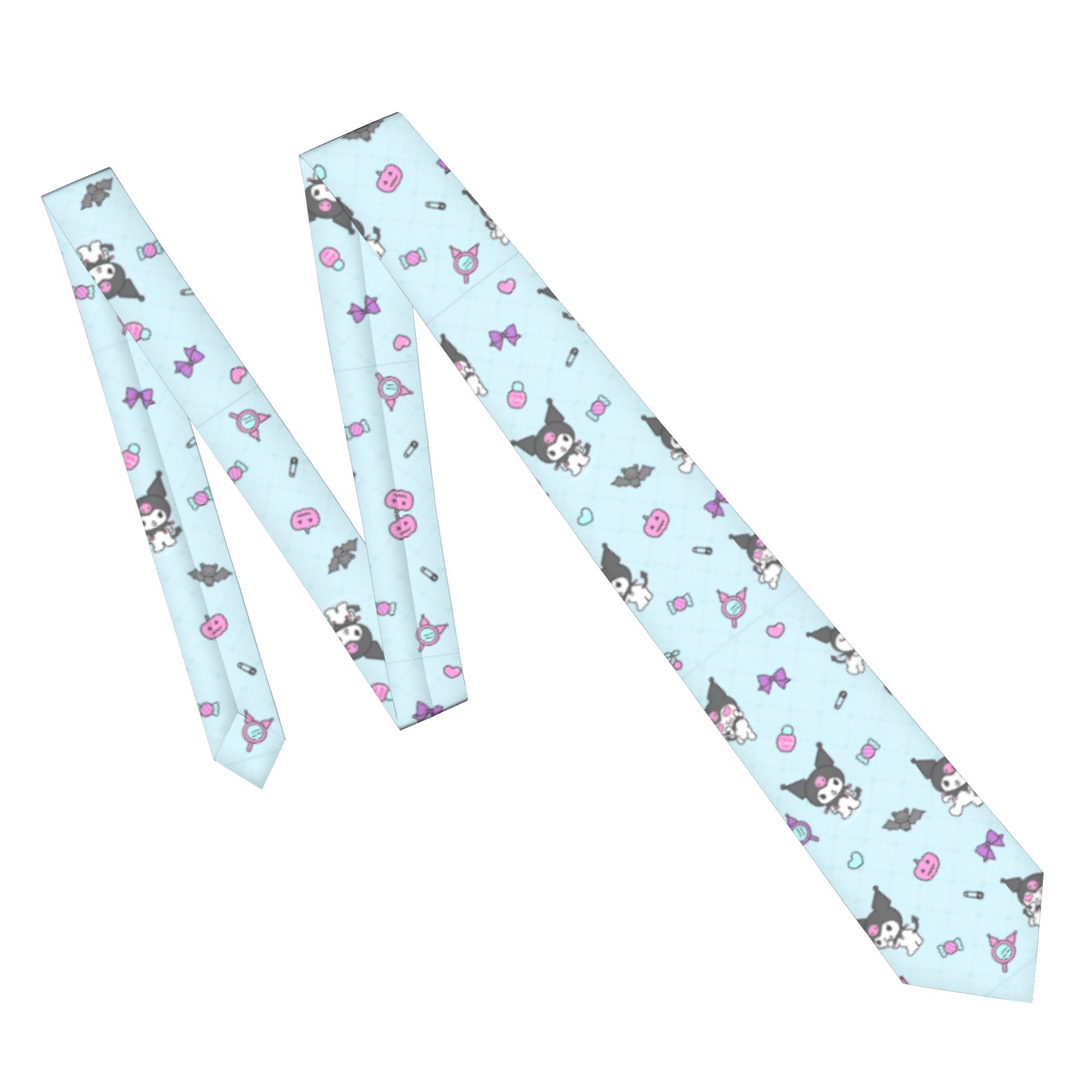 Kawaii Kuromi  Men Necktie Sli - Men'S Accessories Office avis et prix
