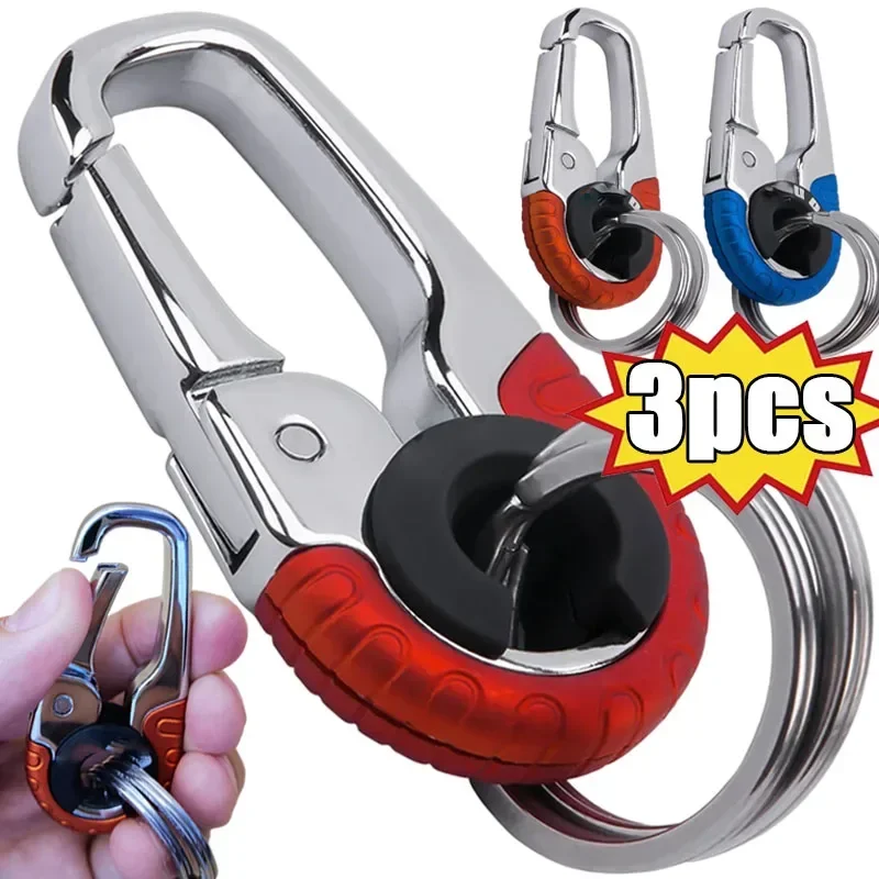 1/2/3pcs Car Keychain Creative - Men Accessories Ring avis et prix