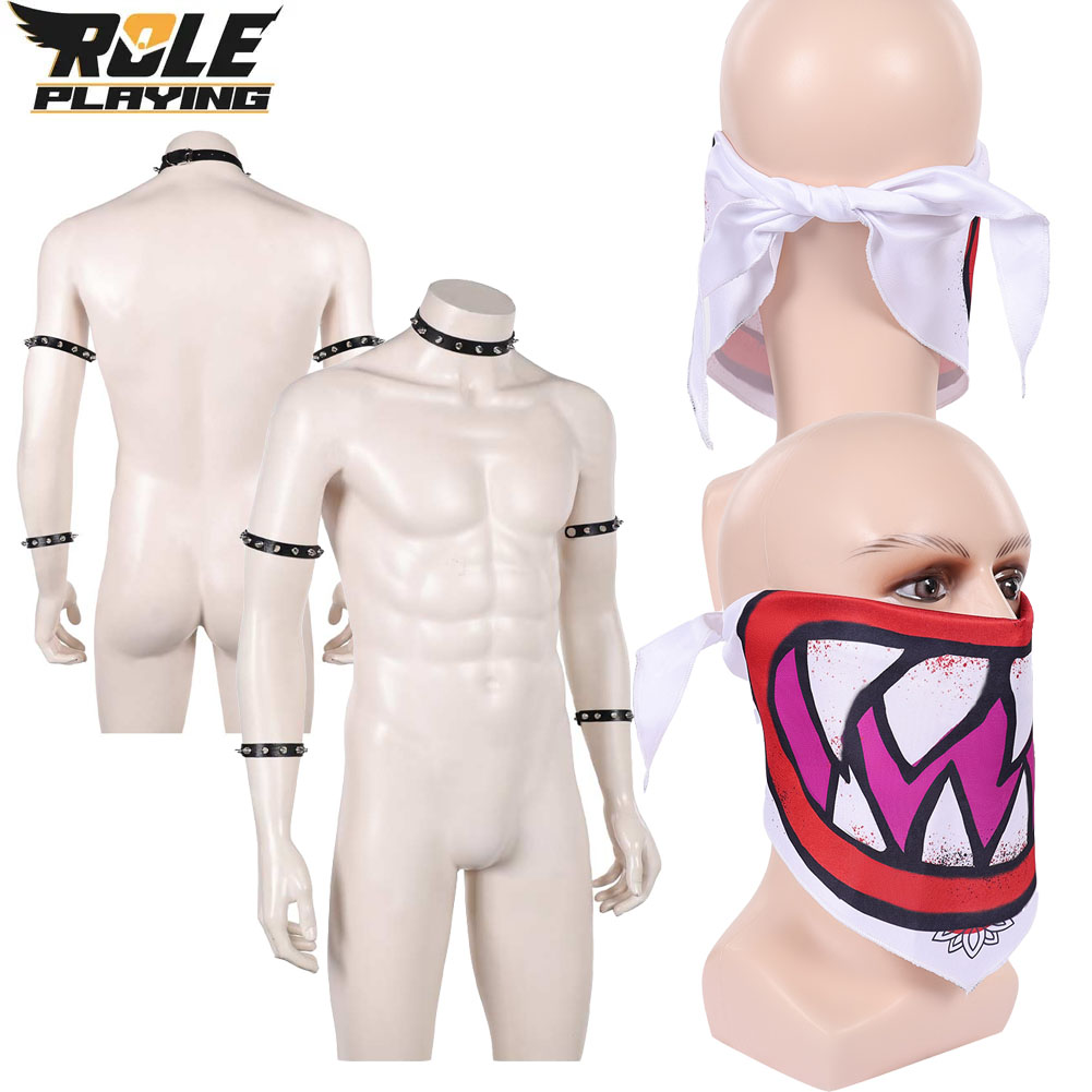 Bowser Jr Cosplay Scarf Mask B - Men Accessories Style avis et prix