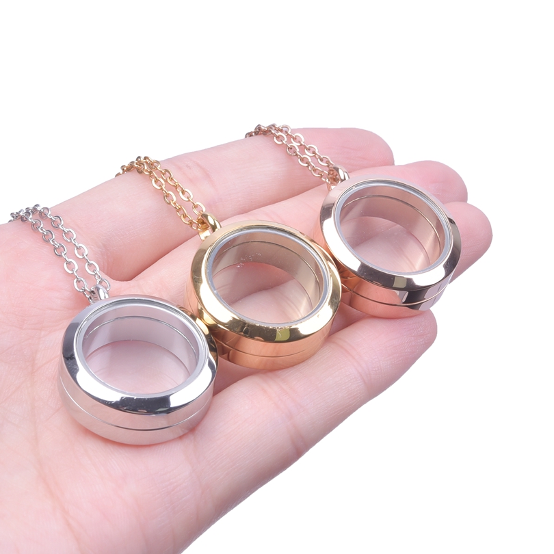 Never Fade Round Stainless Ste - Men Accessories Locket avis et prix
