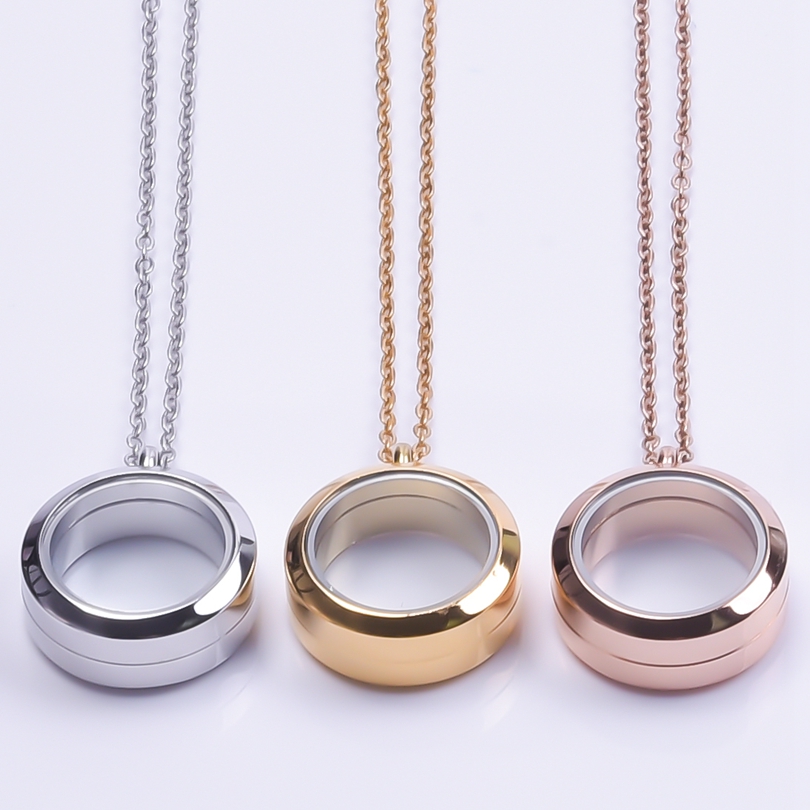 Never Fade Round Stainless Ste - Men Accessories Locket avis et prix
