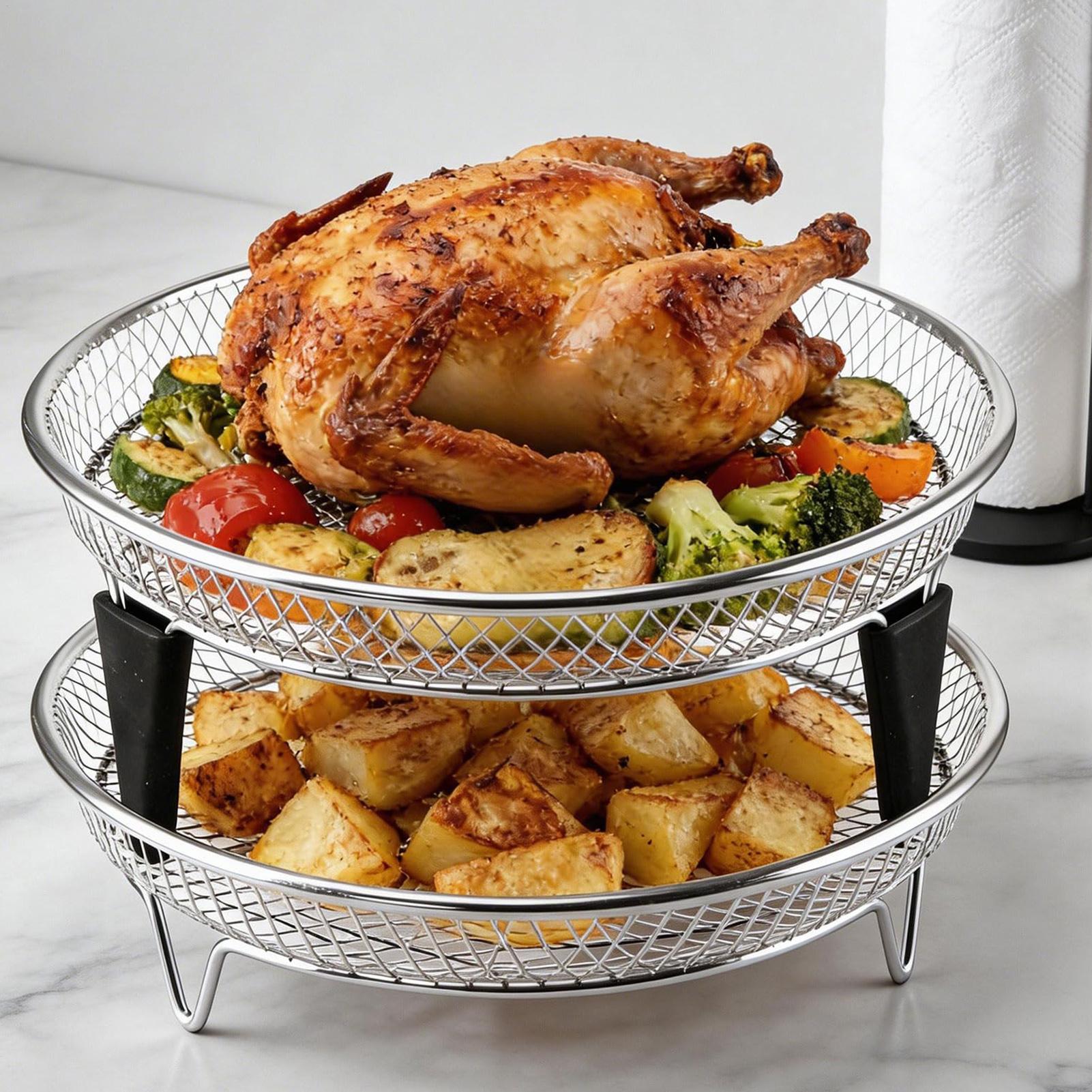 Air Fryer Accessories Stainles - Men'S Accessories Tray avis et prix