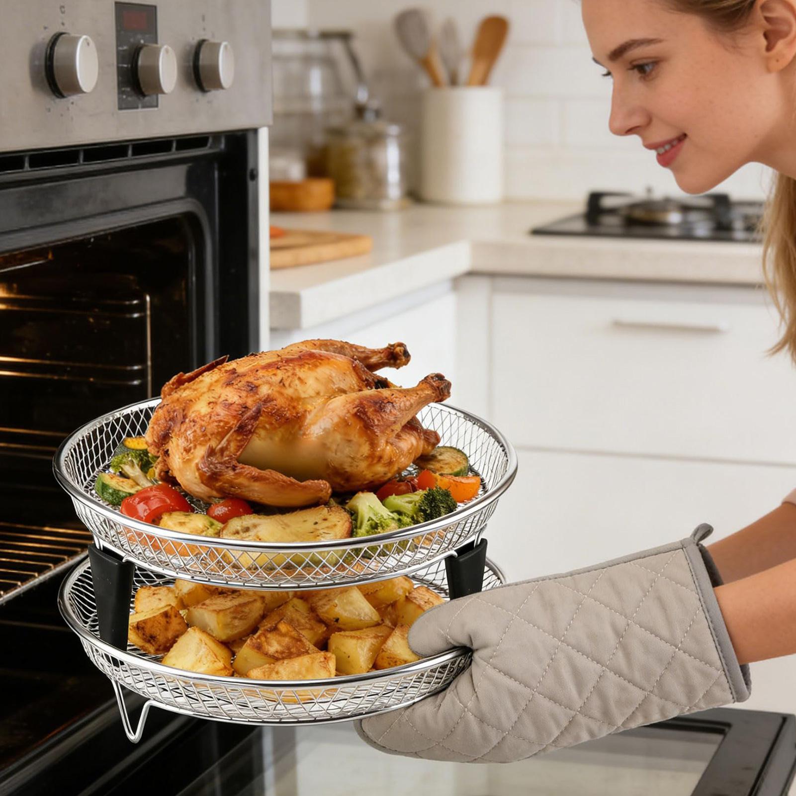 Air Fryer Accessories Stainles - Men'S Accessories Tray avis et prix
