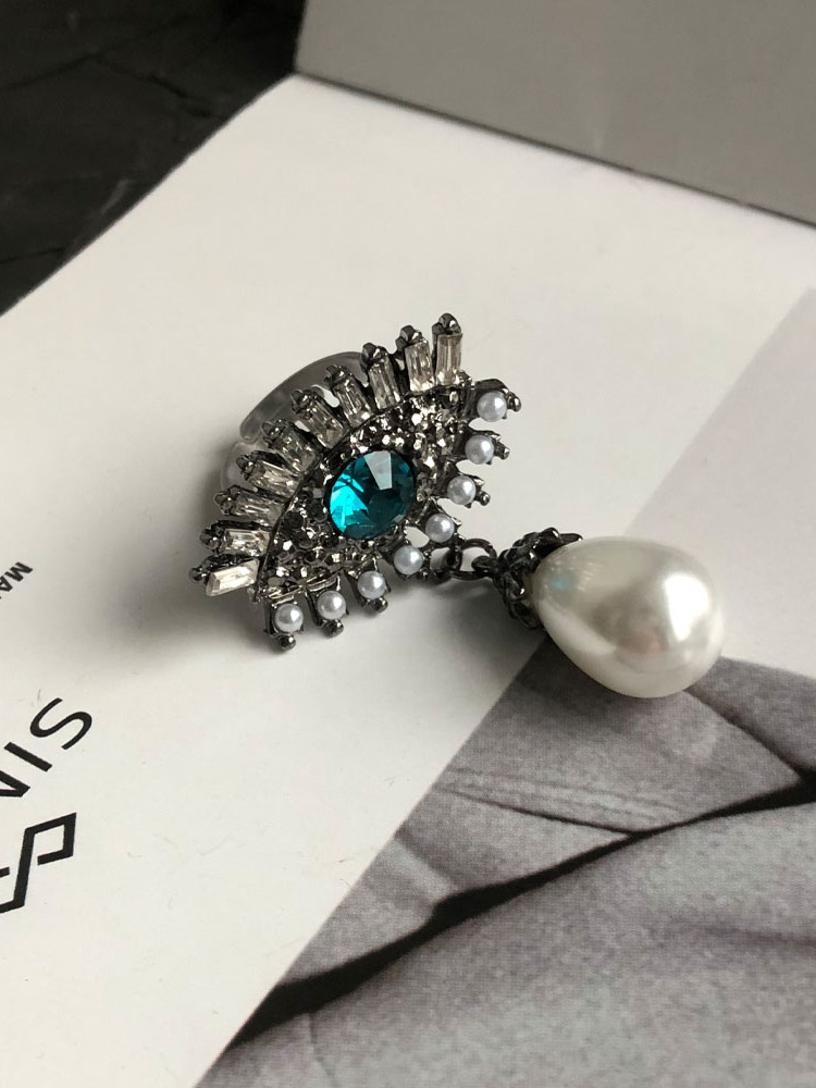 Luxury Pearl Pendant Ring Frin - Men'S Accessories High End avis et prix