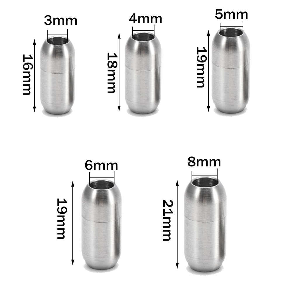2pcs Stainless Steel Magnetic  - Men Accessories Bracelet avis et prix