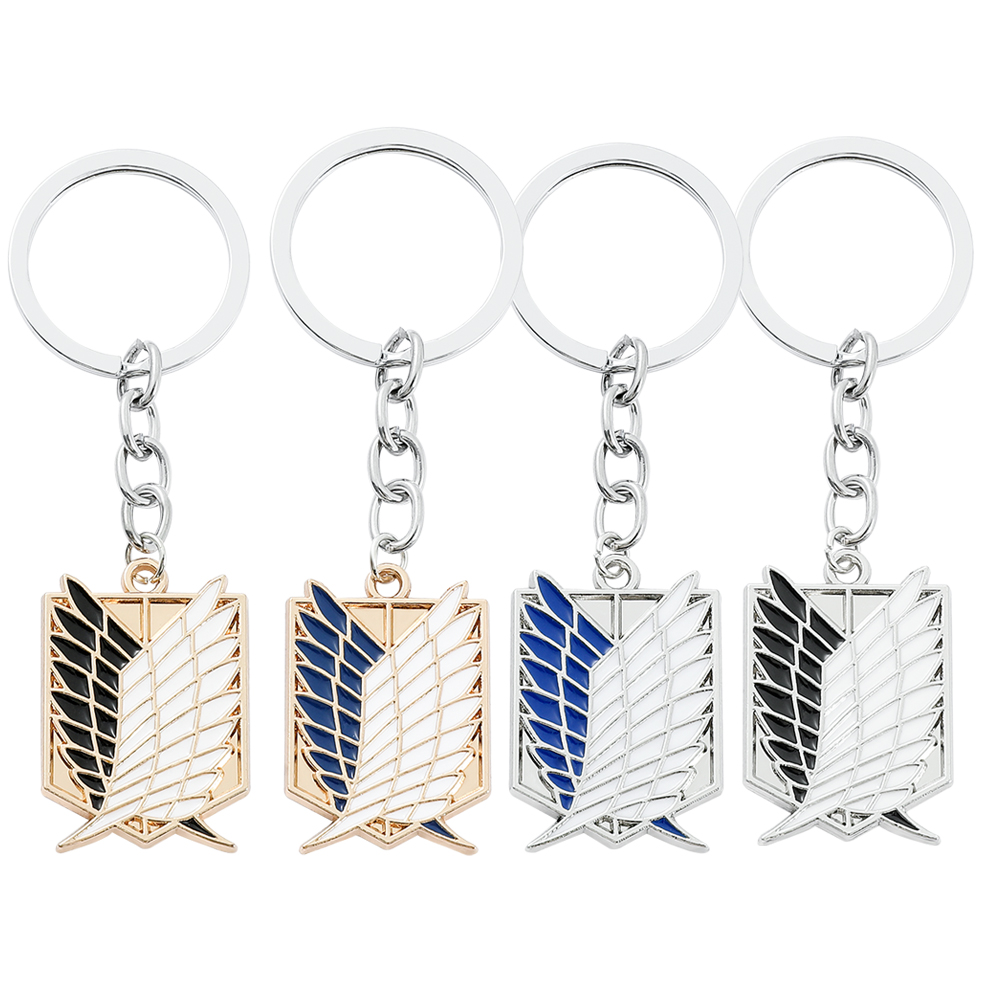 Anime Attack on Titan Enamel B - Men Keychain Accessories avis et prix
