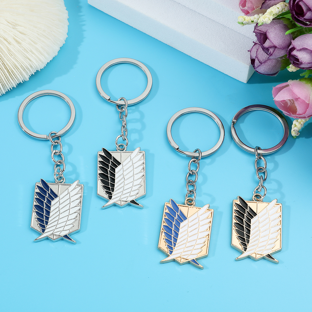 Anime Attack on Titan Enamel B - Men Keychain Accessories avis et prix