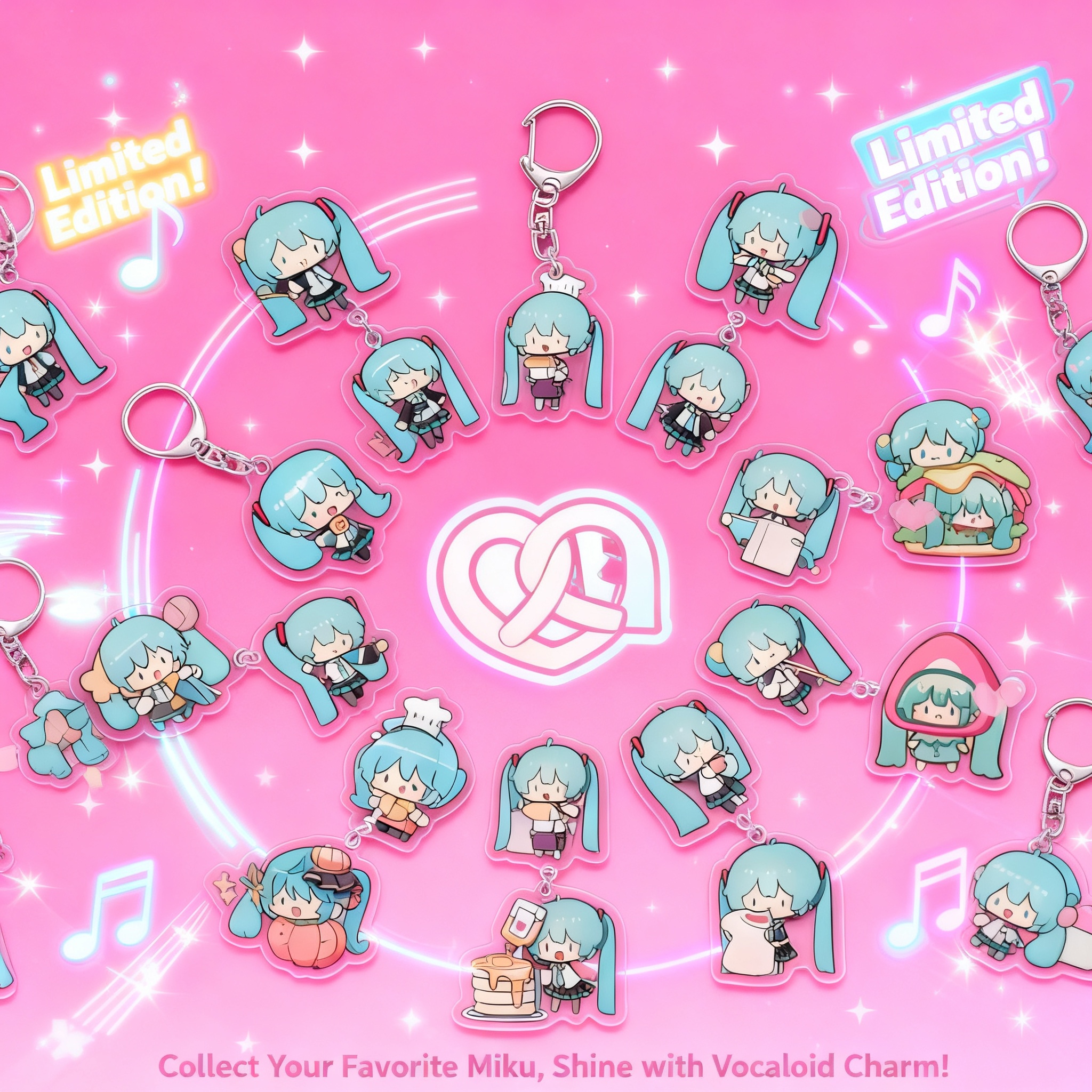 Hatsune Miku Vocaloid Anime Ac - Men Keychain Accessories avis et prix