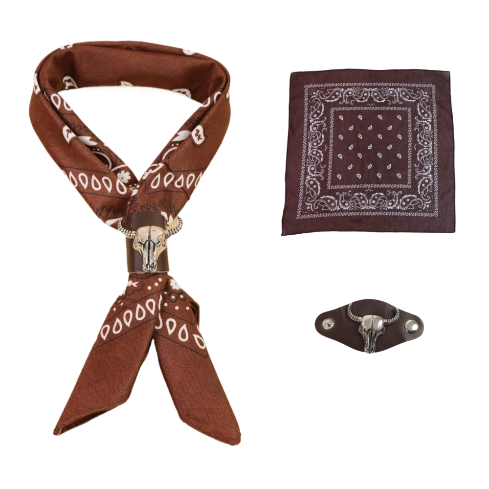 Artistic Cotton Square Scarf A - Men Accessories Ring avis et prix