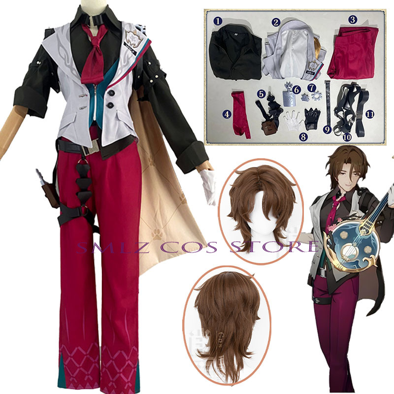Gallagher Cosplay Honkai Star  - Men Accessories Set avis et prix