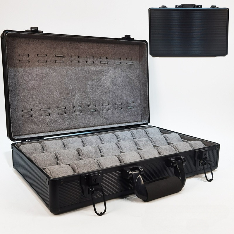 Aluminum Green Watch Box Mens  - Men'S Accessories Tray avis et prix