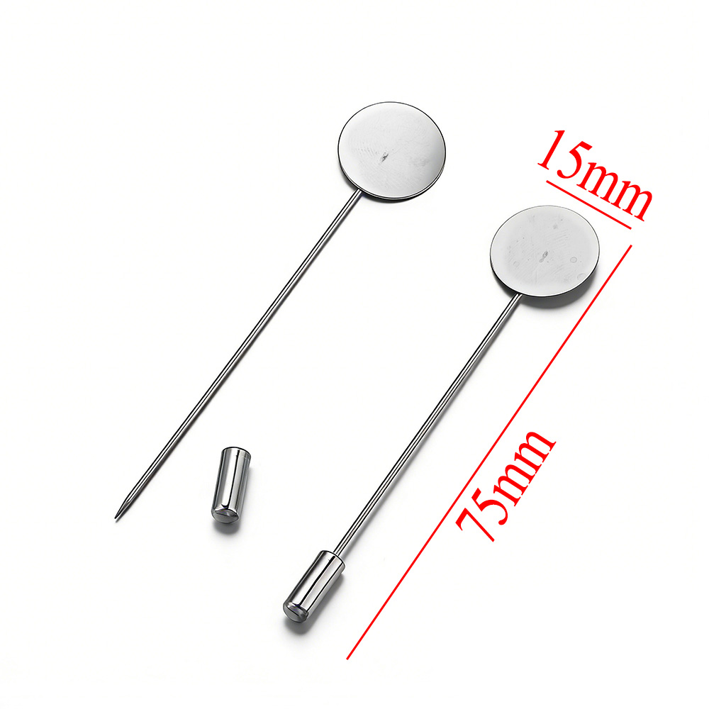10Pcs Stainless Steel Long Bro - Men'S Accessories Tray avis et prix